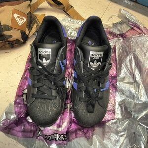 Adidas superstars "Black engery Ink"